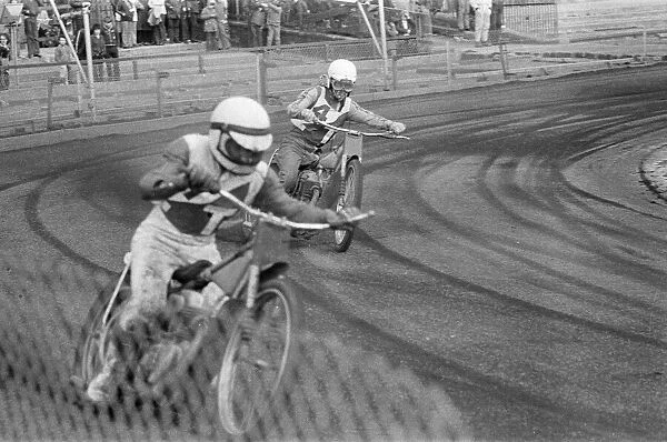 Speedway at Cleveland Park Stadium, Middlesbrough, Circa 1972
