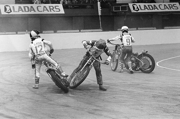 Speedway, Lada Indoor International (1st time in England) at Wembley Arena, London