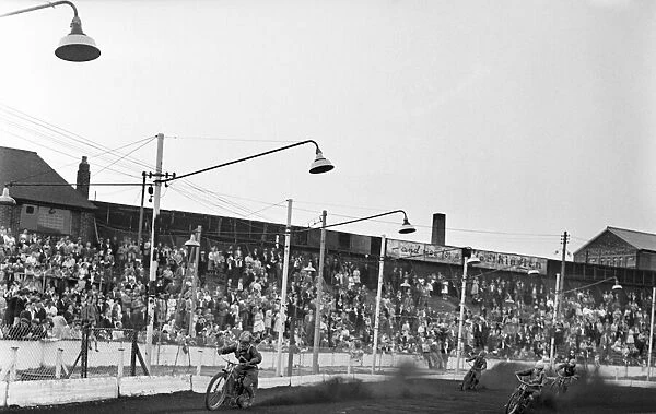Speedway at stoke, motorsport. June 1960 M4380-004