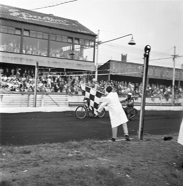 Speedway at stoke, motorsport. June 1960 M4380-014