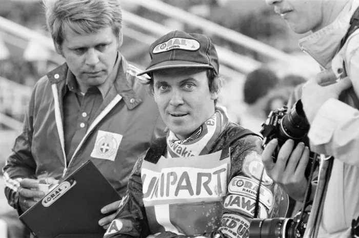 Framed Print : Speedway, World Team Cup Final, White City Stadium, London, 16th September 1979. Action