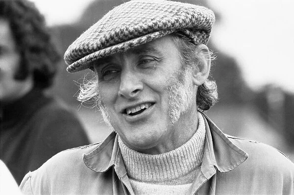 Spike Milligan on location filming the Nuns Olympics for his new tv series