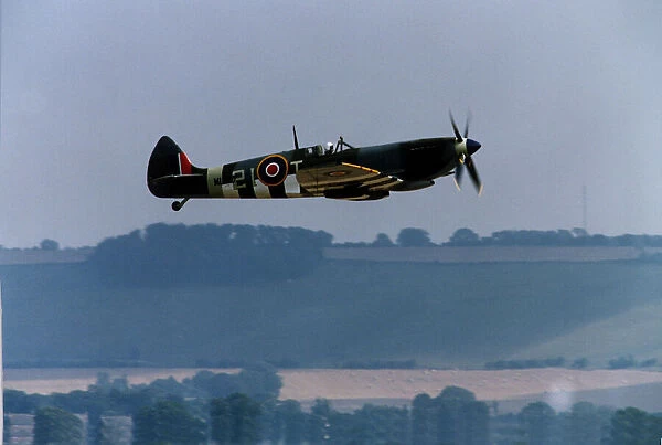 Spitfire RAF Royal Air Force, Wroughton Airshow. 31st August 1993