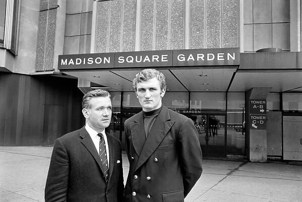 Sport: Boxing: Joe Bugner at Madison Square Gardens, New York. July 1970 70-5842-005