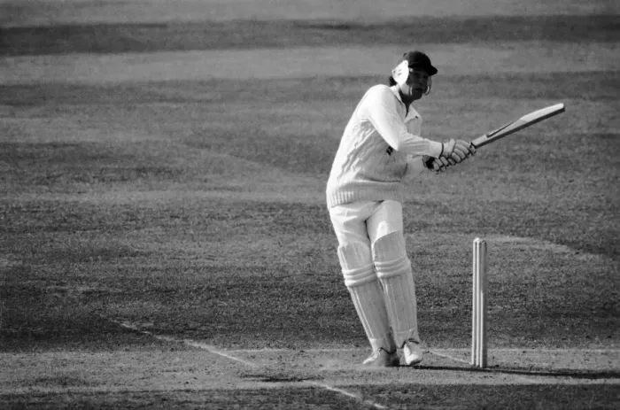 Framed Print : Sport: Cricket: The Ashes: England v. Australia at Lords. Action during the test match Framed Print : Sport: Cricket: The Ashes: England v. Australia at Lords. Action during the test match