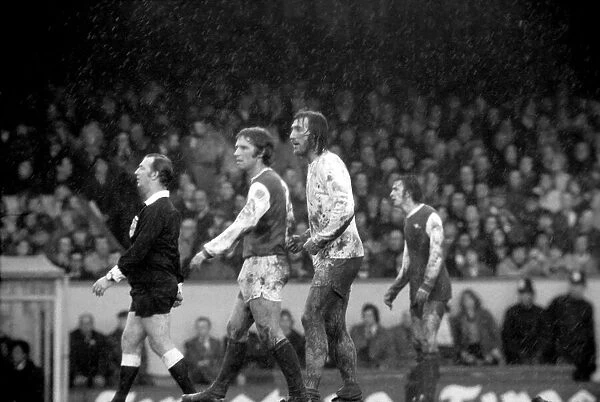 Sport Division One Football Arsenal v. West Ham 1974  /  75 Season