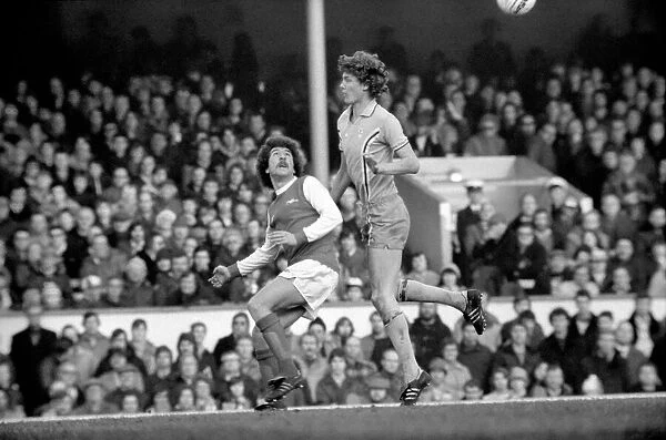 Sport: Football: Arsenal v. Coventry. Action from the match. February 1981 81-00513-019