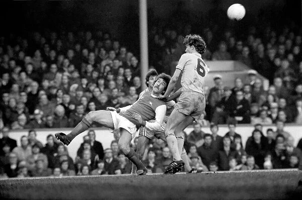Sport: Football: Arsenal v. Coventry. Action from the match. February 1981 81-00513-031