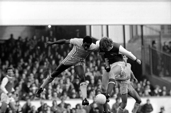 Sport: Football: Arsenal v. Coventry. Action from the match. February 1981 81-00513-097