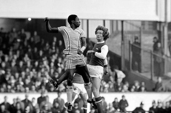 Sport: Football: Arsenal v. Coventry. Action from the match. February 1981 81-00513-094