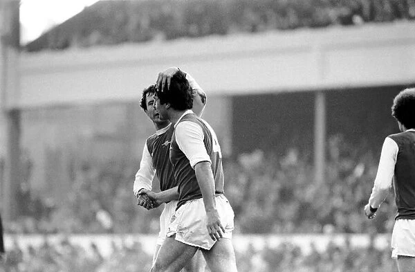 Sport: Football: Arsenal vs. Coventry. Action from the match. February 1981 81-00516-046