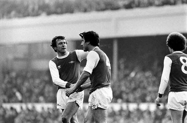 Sport: Football: Arsenal vs. Coventry. Action from the match. February 1981 81-00516-047