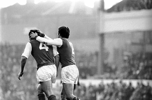 Sport: Football: Arsenal vs. Coventry. Action from the match. February 1981 81-00516-045