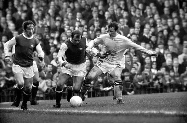 Sport Football. Arsenal vs. Manchester City. November 1969 Z11279-018