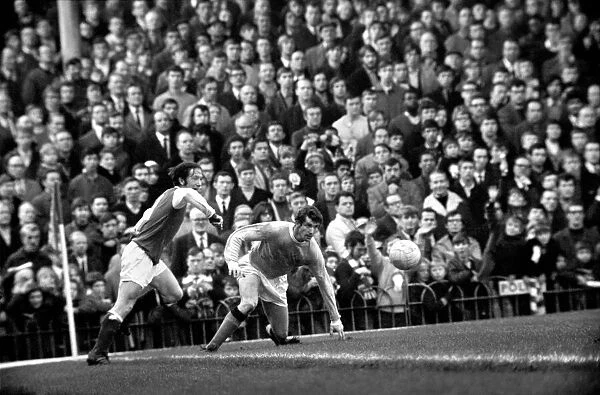 Sport Football. Arsenal vs. Manchester City. November 1969 Z11279-017