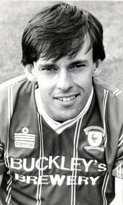 Framed Print : Sport - Football - Cardiff City - 12th August 1987 - Brian McDermott Framed Print : Sport - Football - Cardiff City - 12th August 1987 - Brian McDermott