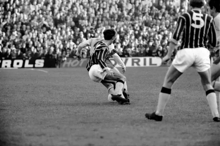 Framed Print : Sport: Football: Crystal Palace v. Arsenal. Action from the match Framed Print : Sport: Football: Crystal Palace v. Arsenal. Action from the match