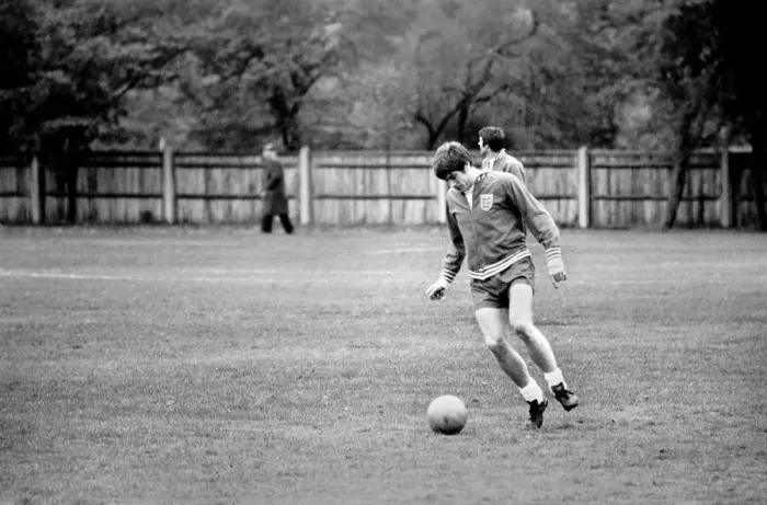 Framed Print : Sport Football: England training at Roehampton today for the match against Holland Framed Print : Sport Football: England training at Roehampton today for the match against Holland