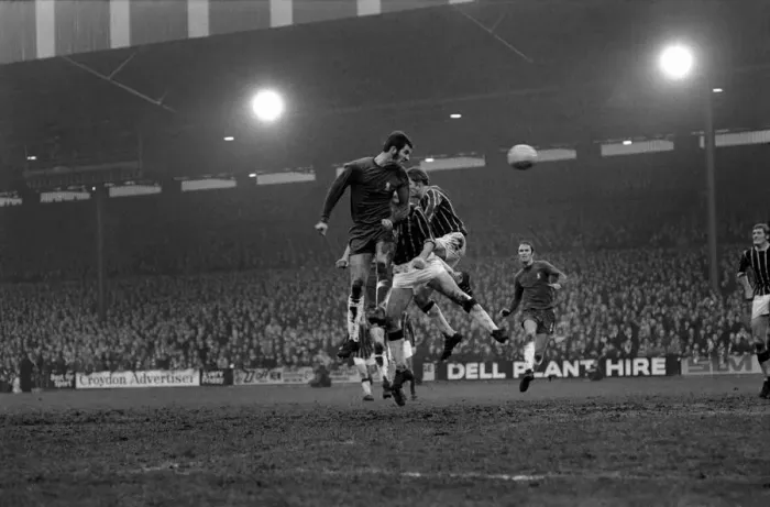 Framed Print : Sport: Football: English League Division One match. Crystal Palace v. Chelsea Framed Print : Sport: Football: English League Division One match. Crystal Palace v. Chelsea