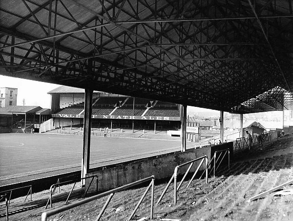Sport - Football - Swansea City - A general shot of the Vetch Field - 19th August 1959