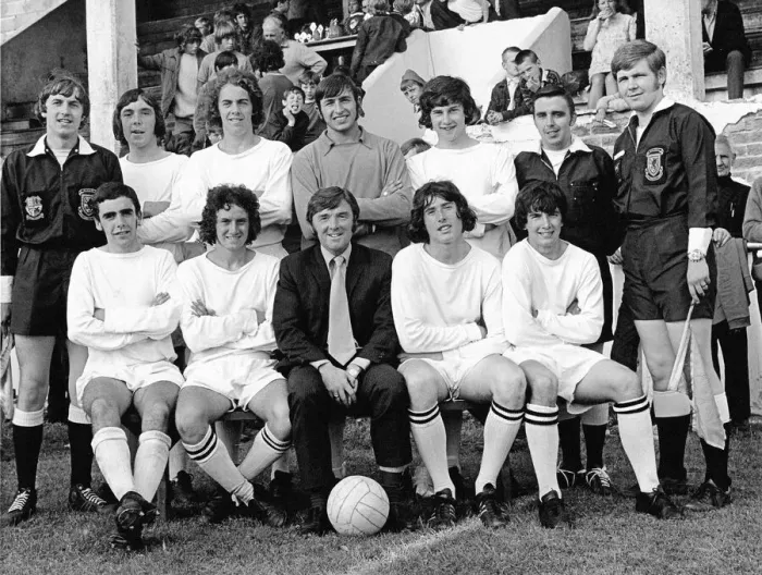 Framed Print : Sport - Football - Swansea City - The Swansea City team which won a six-a-side Framed Print : Sport - Football - Swansea City - The Swansea City team which won a six-a-side
