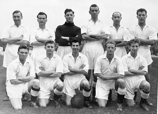 Sport - Football - Swansea Town - c. 1956 - Back Row : Keane, Thomas, King, Kiley, Burgess