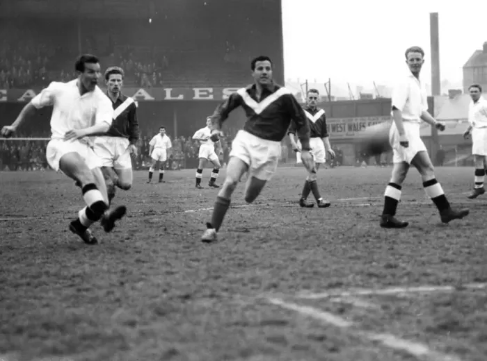 Framed Print : Sport - Football - Swansea Town - v Northern France Select