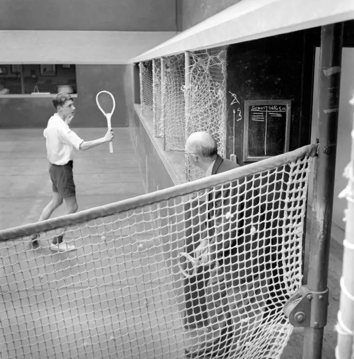 Framed Print : Sport: Real Tennis: Before Wimbledon and during the reign of Henry VIII Real Tennis was