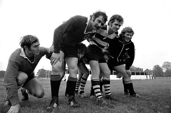 Sport: Rugby: All Blacks training. October 1972 72-10293-004