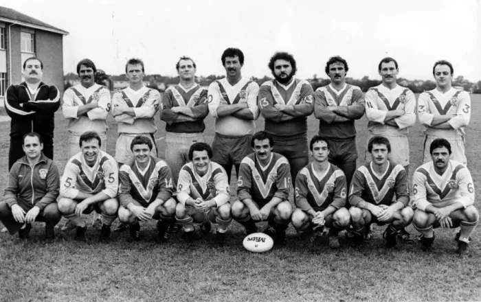 Framed Print : Sport - Rugby League - Cardiff Blue Dragons - team picture No names included - 30th Framed Print : Sport - Rugby League - Cardiff Blue Dragons - team picture No names included - 30th
