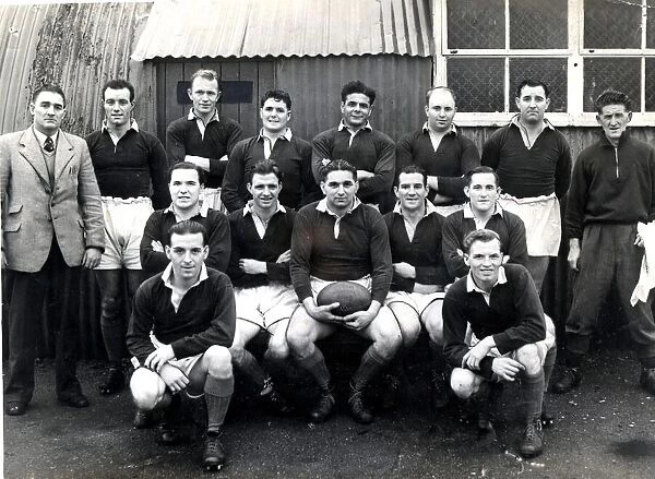 Sport - Rugby - League - The Cardiff Rugby League team - 27th November 1951 - Western