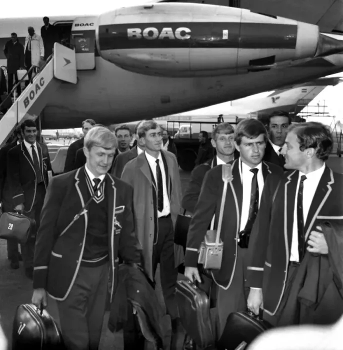 Framed Print : Sport: Rugby Union: South Africa: The Springboks, rugby football team from South Africa