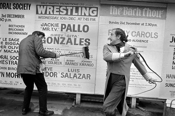 Sport Wrestling. Wrestler Jackie Pallo is due to star in the pantomime '