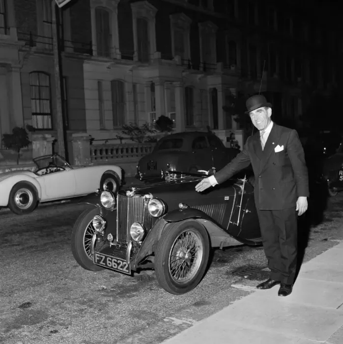 Framed Print : Sports car makes legal history. Mr John O Grady Framed Print : Sports car makes legal history. Mr John O Grady