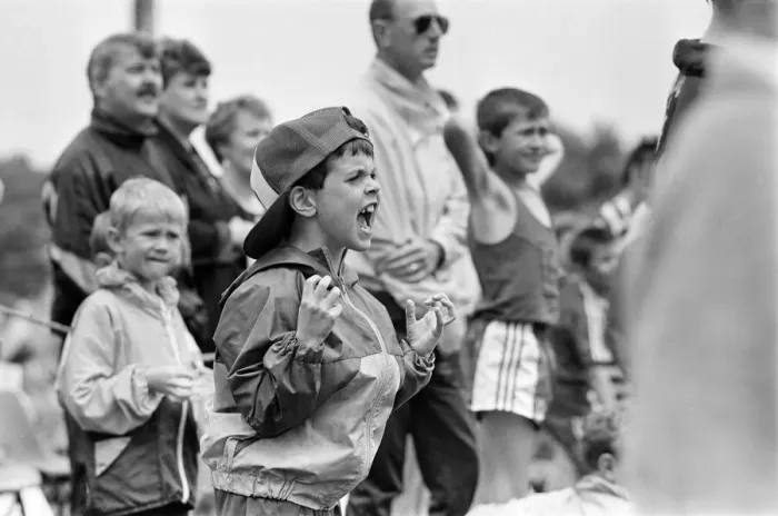 Framed Print : Sports Day for children from Bootle Primary School, held at Stuart Road Playing Fields Framed Print : Sports Day for children from Bootle Primary School, held at Stuart Road Playing Fields