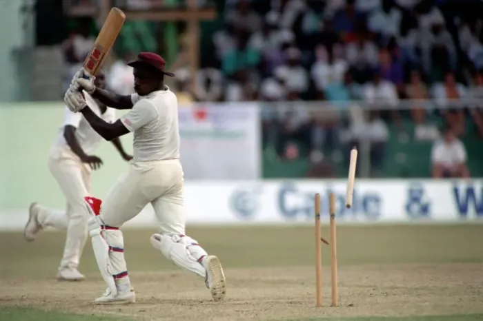 Framed Print : Spt. Cricket. West Indies v. England. April 1990 90-2282-014 Antigua commencing Framed Print : Spt. Cricket. West Indies v. England. April 1990 90-2282-014 Antigua commencing