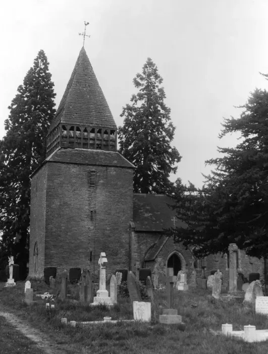 Framed Print : St. Annas Church, Thornbury, Herefordshire. 13th August 1951 Framed Print : St. Annas Church, Thornbury, Herefordshire. 13th August 1951