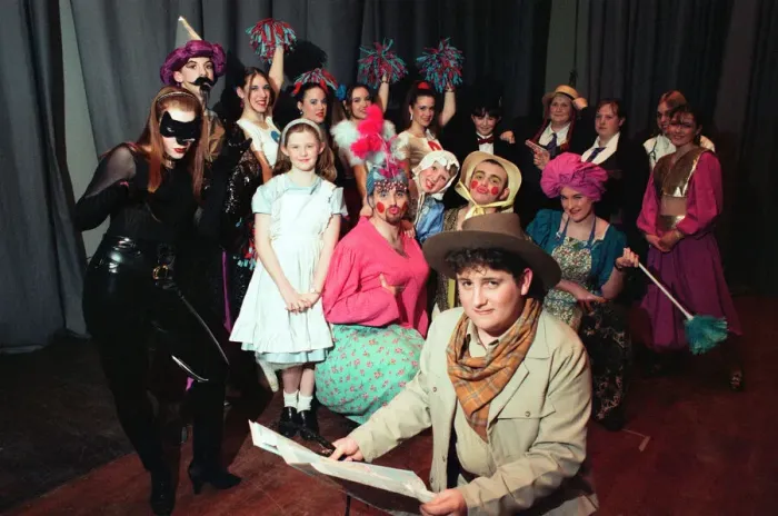 Framed Print : St Davids School, Middlesbrough are presenting a pantomime