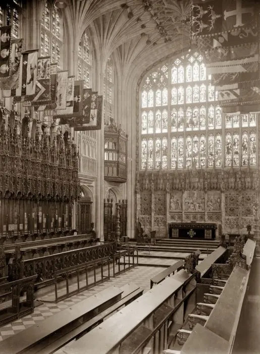Framed Print : St Georgees Chapel Windsor Interior of church building stained glass window Framed Print : St Georgees Chapel Windsor Interior of church building stained glass window