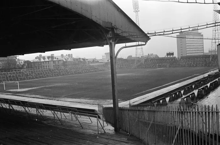 Framed Print : St James Park, home of Newcastle United Football Club. 20th February 1968