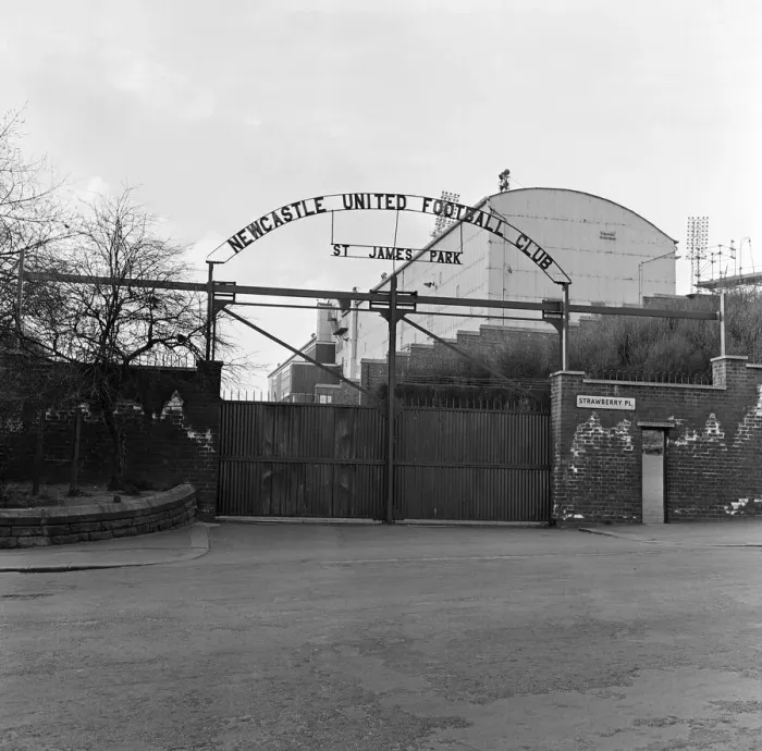 Framed Print : St James Park, home of Newcastle United Football Club, Tyne and Wear. 14th April 1964 Framed Print : St James Park, home of Newcastle United Football Club, Tyne and Wear. 14th April 1964