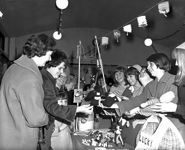 St. John Ambulance bazaar, Holyhead Road, Coventry. 20th November 1965