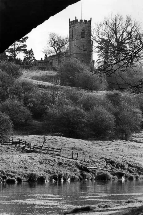 Framed Print : St John The Baptist Church, Egglescliffe, 18th March, 1975 Framed Print : St John The Baptist Church, Egglescliffe, 18th March, 1975