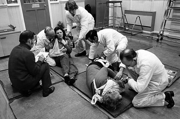 St Johns Ambulance First Aid Training, 6th February 1978