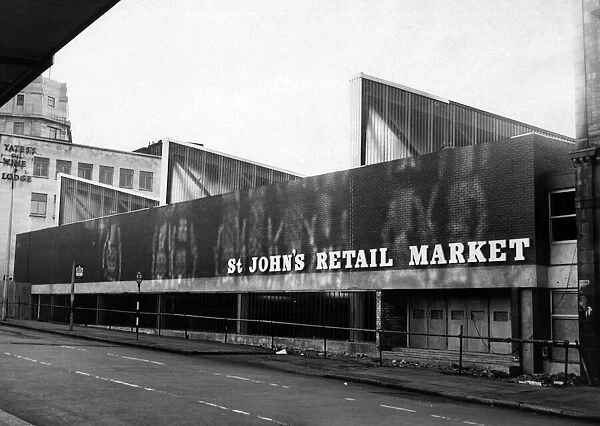St Johns Retail Market, Liverpool, now almost complete