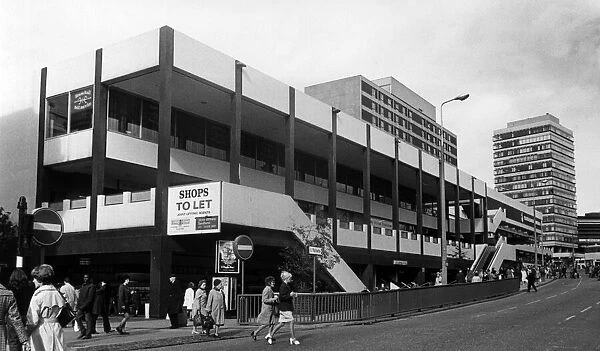 St Johns Shopping Centre, Liverpool, 1st October 1975. Our picture shows