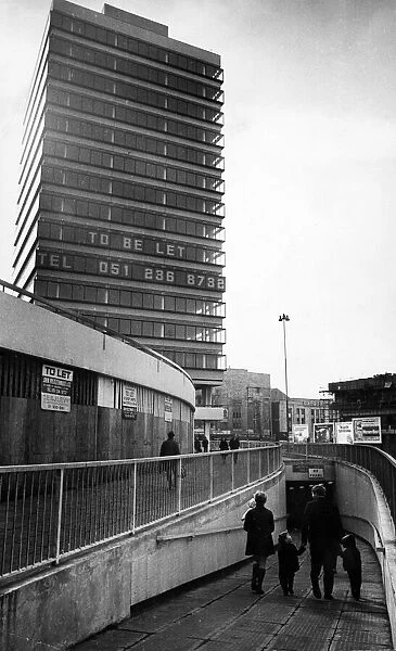 St Johns Shopping Centre, Liverpool 9th March 1971