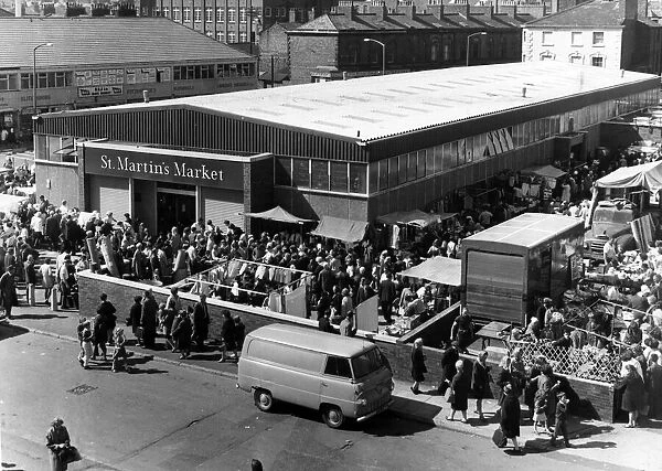 St Martins Market, Liverpool, 17th August 1968