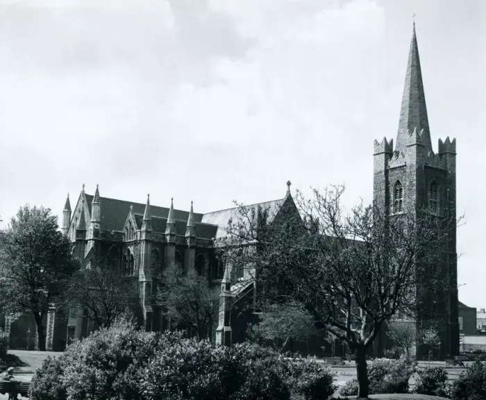 Framed Print : St Patricks Cathedral Dublin, the national Cathedral of the Church of Ireland