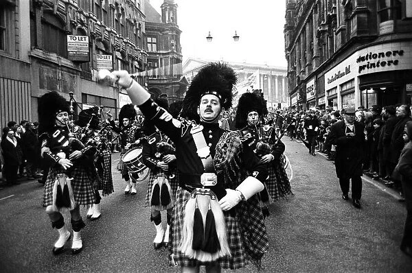 St Patricks Day March, Birmingham, 16th March 1969